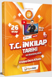 8. Sınıf Start Up T.C. İnkılap Tarihi Konu Anlatan Video Ders Kitabı - Hiper Zeka Yayınları