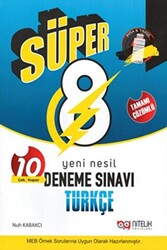 8. Sınıf Süper Türkçe Yeni Nesil Deneme Sınavı - 1