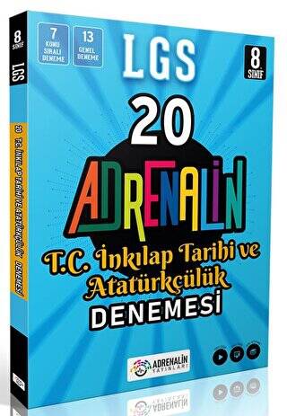 8. Sınıf T.C.  İnkilap Tarihi Ve Atatürkçülük 20  Li Branş Deneme - 1