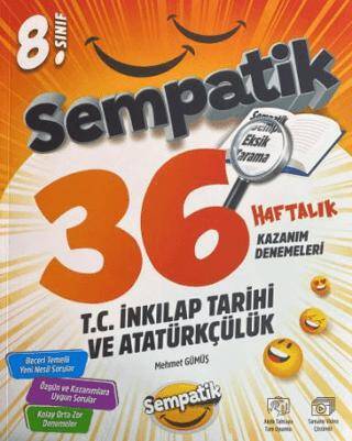 8. Sınıf T.C İnkılap Tarihi ve Atatürkçülük 36 Haftalık Kazanım Denemeleri - 1