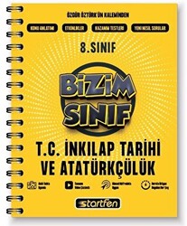 8. Sınıf T.C. İnkılap Tarihi ve Atatürkçülük Bizim Sınıf Defter - 1