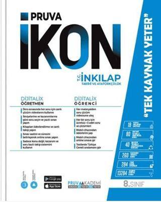 8. Sınıf T.C. İnkılap Tarihi ve Atatürkçülük İkon Konu Anlatımlı - 1