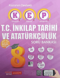 8. Sınıf T.C. İnkılap Tarihi ve Atatürkçülük Kazanım Destekli Soru Bankası - Kırmızı Beyaz Yayınları