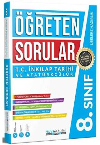 8. Sınıf T.C İnkılap Tarihi ve Atatürkçülük Öğreten Soru Bankası - 1