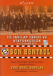 8. Sınıf T.C. İnkılap Tarihi ve Atatürkçülük Son Kontrol 8`li Deneme Seti - 1