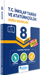 8. Sınıf T.C. İnkılap Tarihi ve Atatürkçülük Soru Bankası - 1