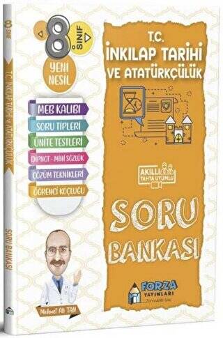 8. Sınıf T.C İnkılap Tarihi ve Atatürkçülük Soru Bankası - 1