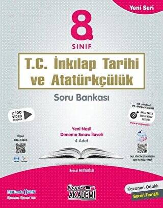 8. Sınıf T.C. İnkılap Tarihi ve Atatürkçülük Soru Bankası - 1