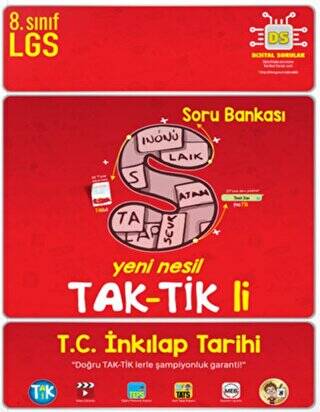 8. Sınıf T.C. İnkılap Tarihi ve Atatürkçülük Taktikli Soru Bankası - 1