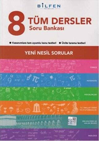 8. Sınıf Tüm Dersler Soru Bankası - 1