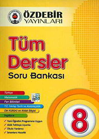 8. Sınıf Tüm Dersler Soru Bankası - 1