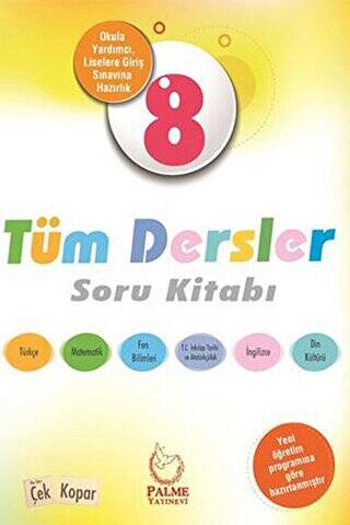 8. Sınıf Tüm Dersler Soru Kitabı - 1