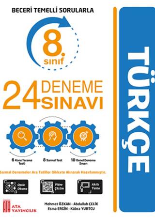 8. Sınıf Türkçe 24 Deneme Sınavı - 1