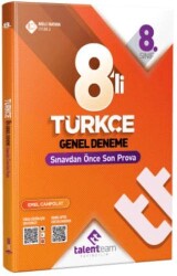 8. Sınıf Türkçe 8`Li Genel Deneme - 1