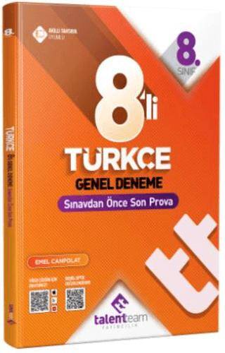8. Sınıf Türkçe 8`Li Genel Deneme - 1