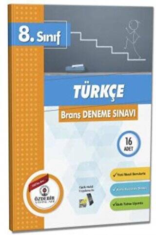 8. Sınıf Türkçe Branş Deneme Sınavı - 1