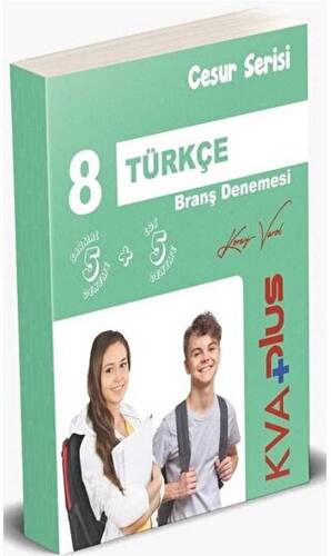 8. Sınıf Türkçe Cesur Serisi 10 Deneme - 1
