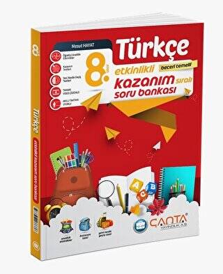 8. Sınıf Türkçe Etkinlikli Kazanım Soru Bankası - 1