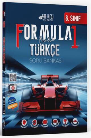 8. Sınıf Türkçe Formula 1 Soru Bankası - 1