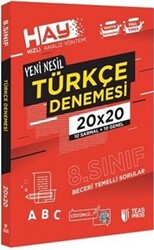 8. Sınıf Türkçe HAY Branş Deneme - 1