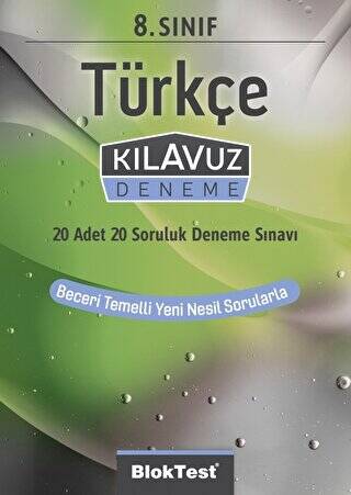 8. Sınıf Türkçe Kılavuz Deneme - 1