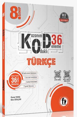 8. Sınıf Türkçe Kod36 Deneme - 1
