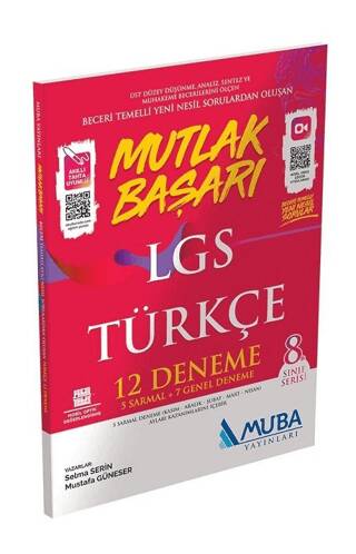 8. Sınıf Türkçe LGS Mutlak Başarı 12 Deneme - 1