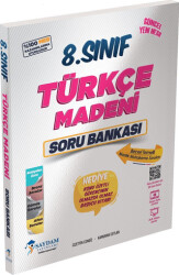 8. Sınıf Türkçe Madeni Soru Bankası - 1