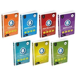8. Sınıf Soru Bankası Seti 7 Kitap - Dinamo Yayınları
