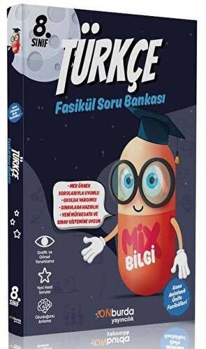 8. Sınıf Türkçe Mix Bilgi Fasikül Soru Bankası - 1