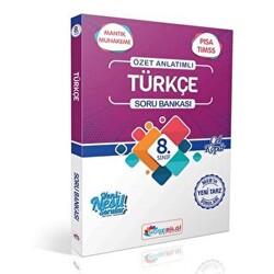 8. Sınıf Türkçe Özet Bilgili Soru Bankası - 1