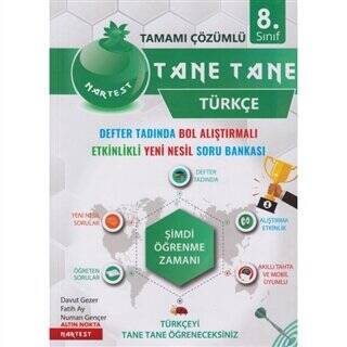 8. Sınıf Türkçe Soru Bankası Tamamı Çözümlü - 1