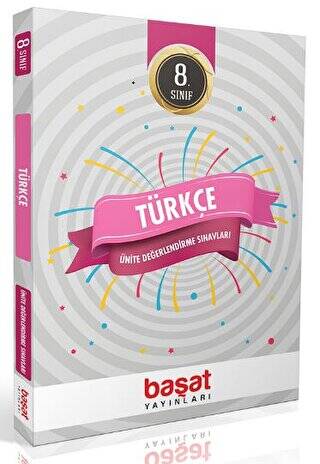 8. Sınıf Türkçe Ünite Değerlendirme Sınavları - 1