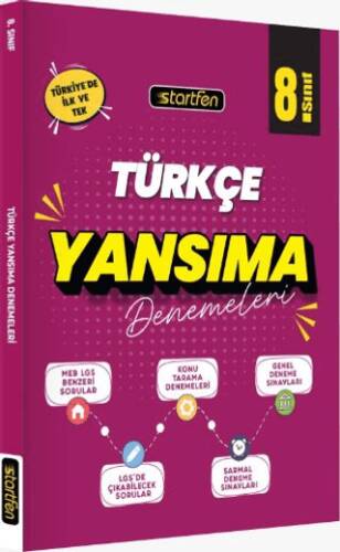 8. Sınıf Türkçe Yansıma Denemeleri - 1