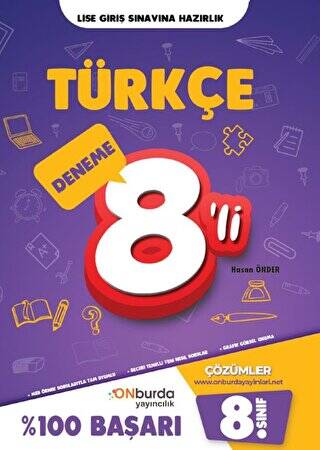 8. Sınıf Türkçe Yeni Nesil Branş Denemeleri - 1
