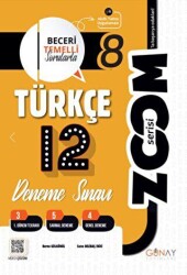 8. Sınıf Türkçe Zoom Serisi 12 li Branş Denemeler - 1