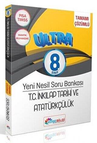 8. Sınıf Ultra T. C. İnkılap Tarihi ve Atatürkçülük Soru Bankası Çözümlü - 1