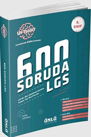 8. Sınıf Us-Teroit 600 Soruda LGS Soru Bankası - 1