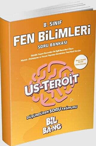 8. Sınıf Us-Teroit Fen Bilimleri Soru Bankası - 1