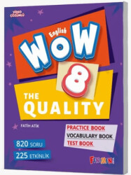 8. Sınıf Wow English The Quality Hepsi 1 Arada Gama Okul Yayınları - Fenomen Yayınları
