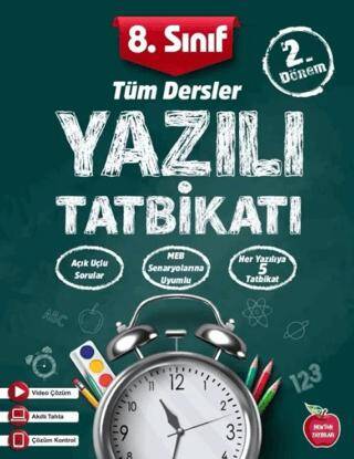 8. Sınıf Yazılı Tatbikatı 2. Dönem Tüm Dersler - 1