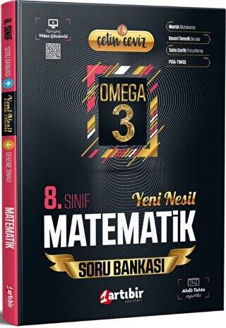 8. Sınıf Yeni Nesil Omega Matematik Soru Bankası - 1