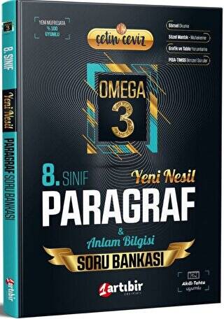 8. Sınıf Yeni Nesil Omega Paragraf Soru Bankası - 1