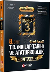 8. Sınıf Yeni Nesil Omega T.C İnkilap Tarihi Ve Atatürkçülük Soru Bankası - 1
