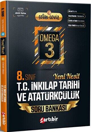 8. Sınıf Yeni Nesil Omega T.C İnkilap Tarihi Ve Atatürkçülük Soru Bankası - 1