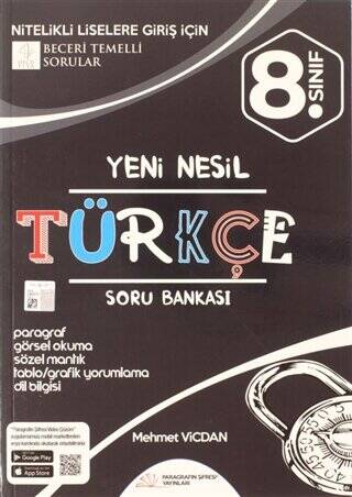 8. Sınıf Yeni Nesil Türkçe Soru Bankası - 1