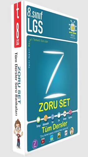 8. Sınıf Zoru Bankası Tüm Dersler Seti - 1