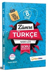8. Sınıf Zümre Türkçe %100 LGS Soru Bankası - 1