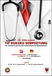 8. Türk - Alman Tıp Hukuku Sempozyomu - 1