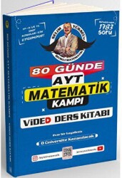 80 Günde AYT Matematik Video Ders Kitabı - 1
